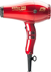  Parlux 385 Power Light Ionic & Ceramic red 