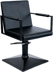  Hairway Styling Chair "John" black with square base 