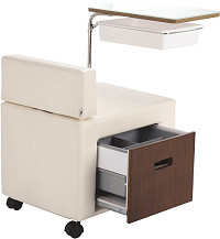  Sibel Mobile Manicure Table Seat with Tray 