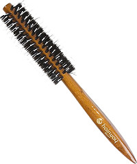  Hairway Round Brushes "Glossy Wood" 