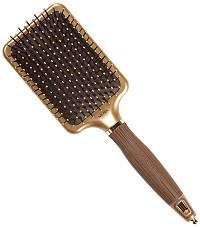  Olivia Garden NanoThermic Paddle Brush, 13-row 
