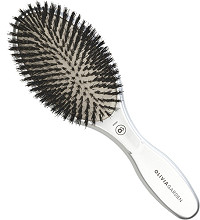  Olivia Garden Expert Care Oval Silver with boar bristles 