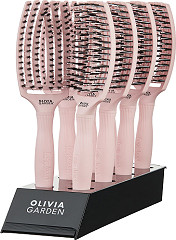  Olivia Garden Fingerbrush Combo Medium Display Pink 