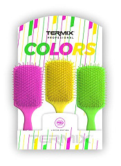  Termix Color Paddle Hair Brush Display of 12 