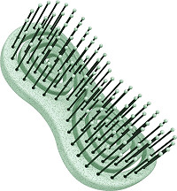  Hairway Wellness hair brush Organica mint green 