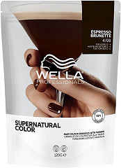 Wella Supernatural 4/08 Espresso Brunette 120 g