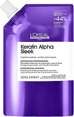 Loreal Keratin Alpha Sleek Shampoo Refill 1000 ml