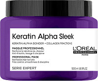 Loreal Keratin Alpha Sleek Mask 500 ml