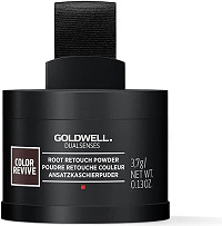  Goldwell Dualsenses Color Revive Root Retouch Powder 3.7G Dark Brown To Black 