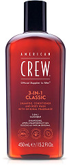  American Crew 3 in 1 Shampoo, Conditioner & Bodywash 450 ml 