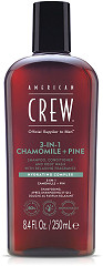 American Crew 3-In-1 Chamomile & Pine 250 ml