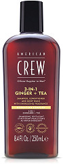  American Crew 3-In-1 Ginger & Tea 250 ml 