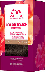  Wella Color Touch Fresh-Up-Kit 3/0 Dark Brown 130 ml 