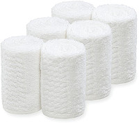  Barburys Take Care Facial Towels 6 pieces white 