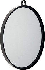  Efalock Mirror black with wallholder 
