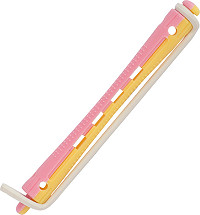  Efalock PermRods 2-colored 8mm yellow/pink 12pcs 