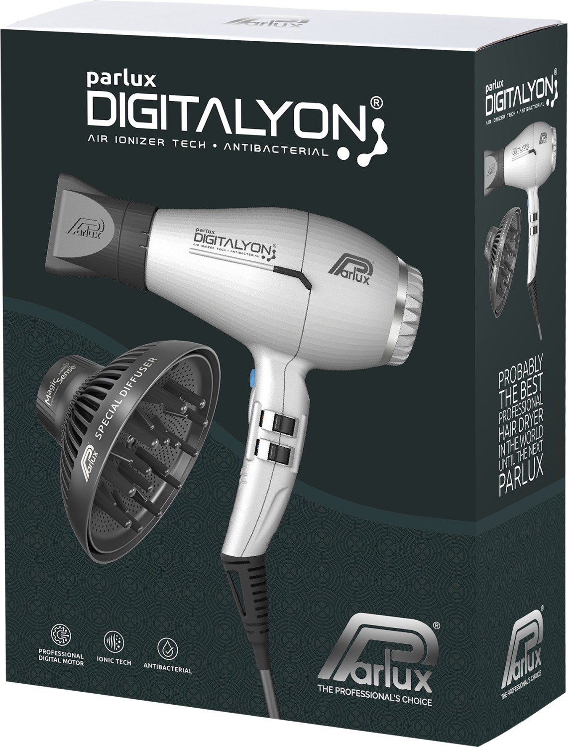  Parlux Digitalyon Silver with MagicSense 
