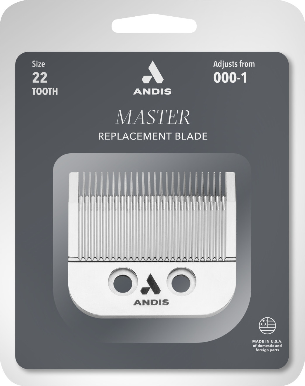  Andis Master Adjustable Blade Set #22 