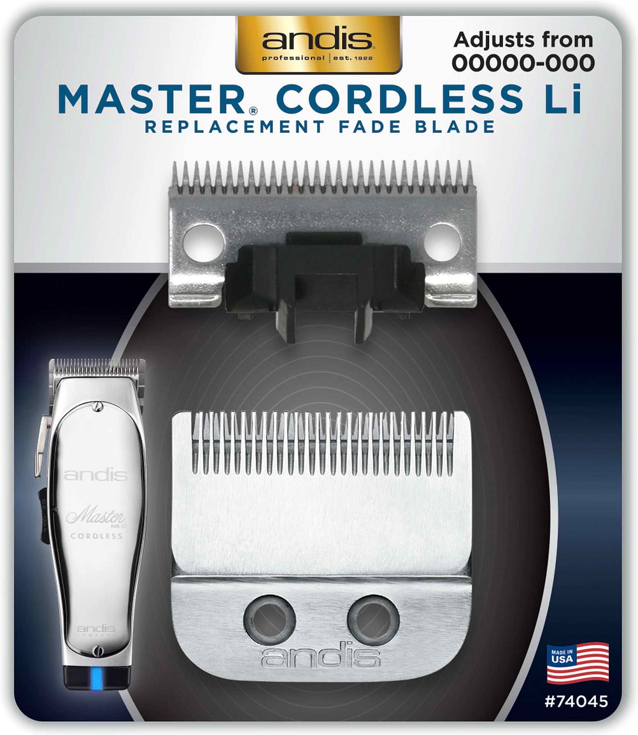  Andis Replacement Blade Master Cordless 