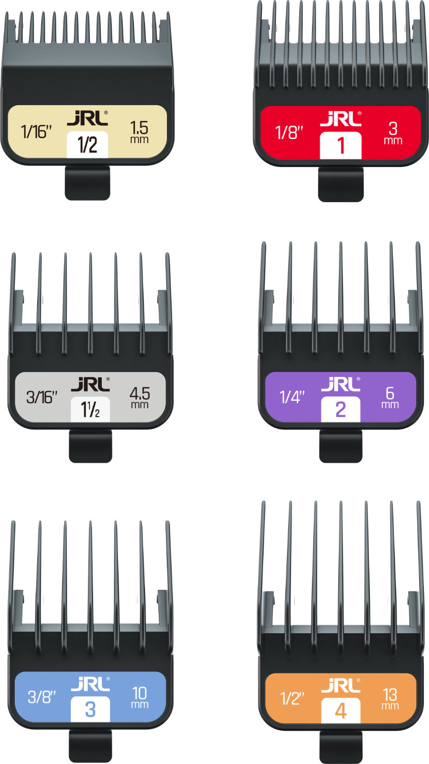  JRL Clipper Combs Set Guard 5 