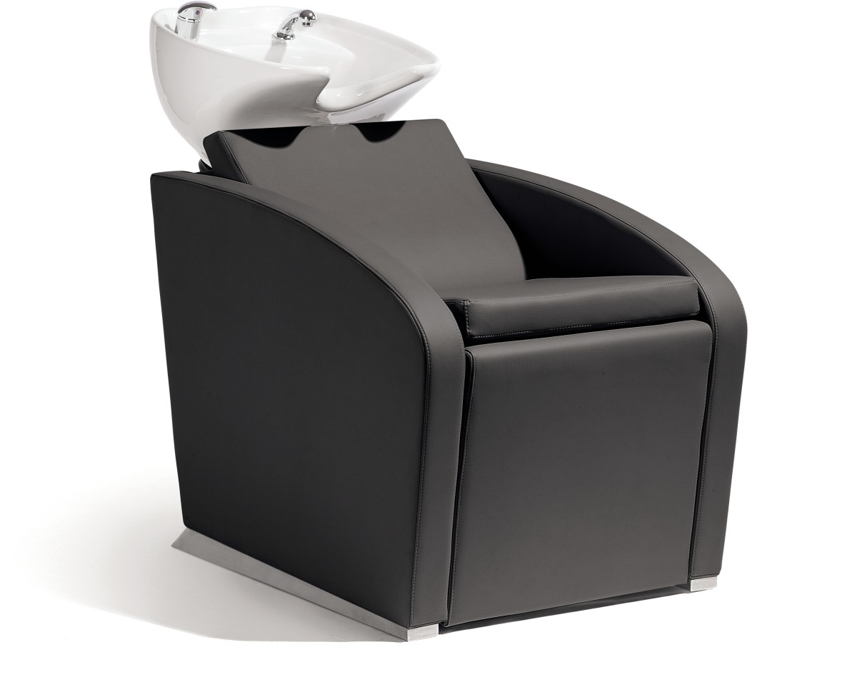  Sibel Elegantia - Backwash Unit Complete / Chair Black 