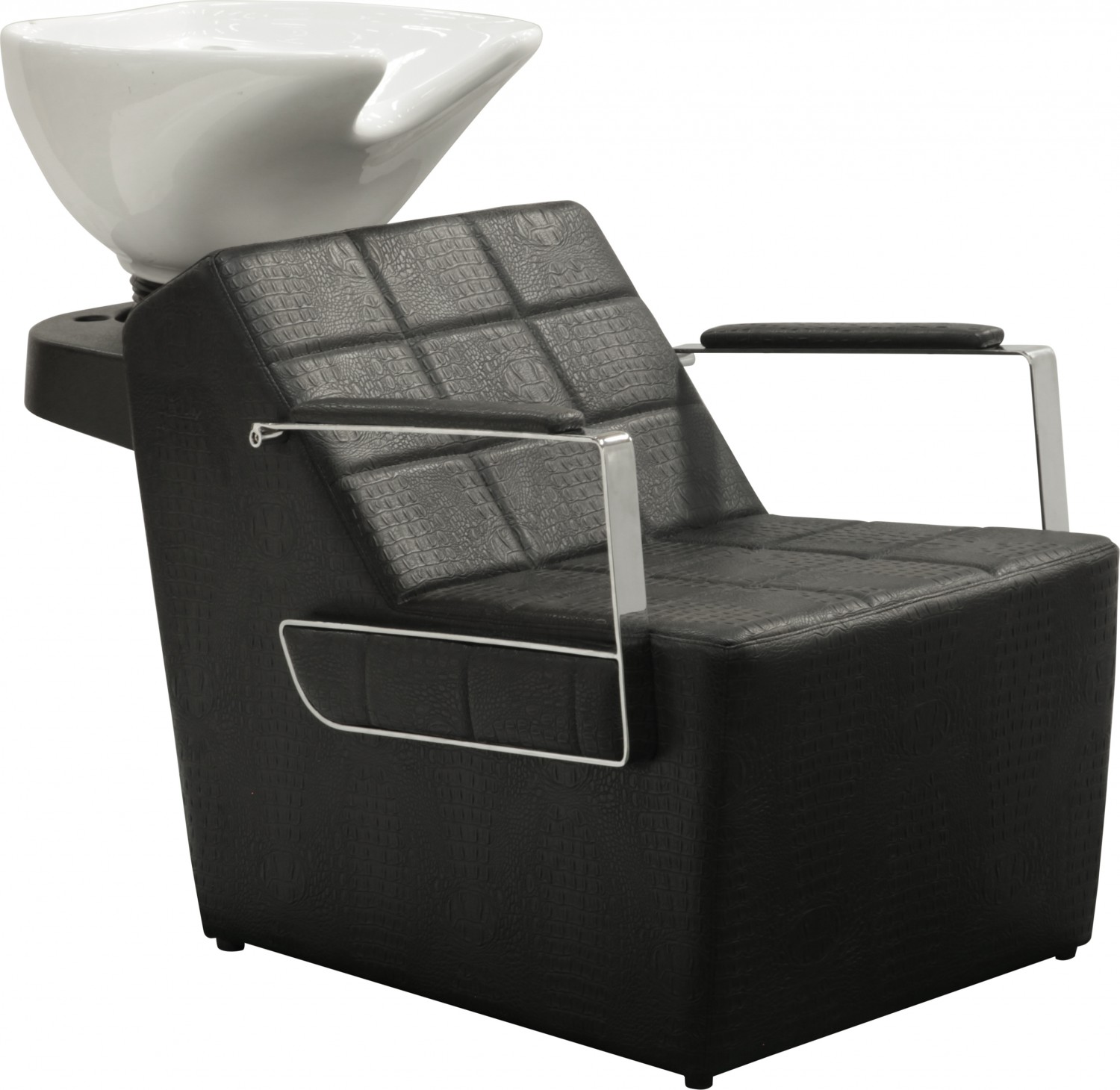  Sibel Backwash Unit Celestino in Croko Black 