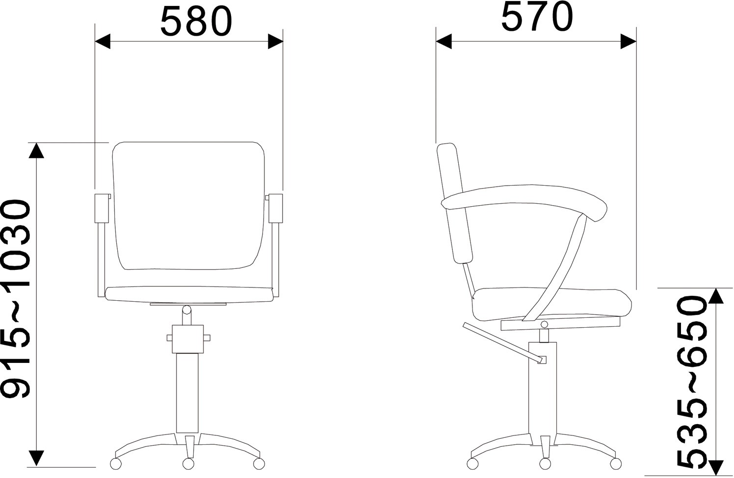  Comair London C Roulettes avex syst&egrave;me de blocag 