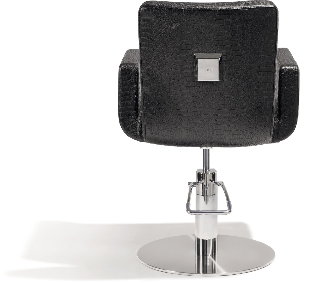  Sibel Attractio Styling Chair Croco Black / Round Base 