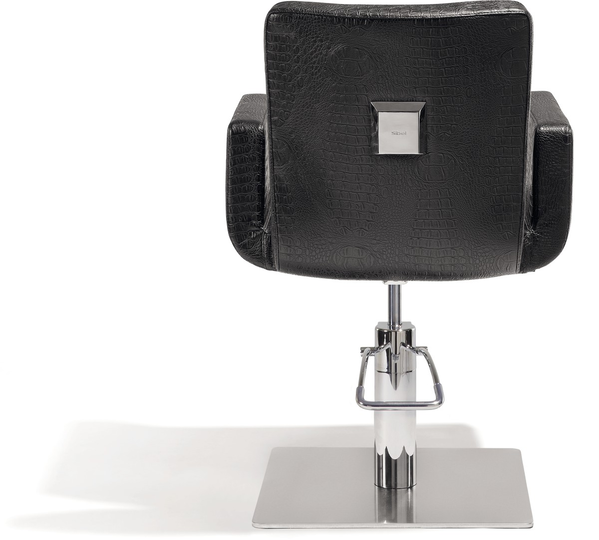  Sibel Attractio Styling Chair Croco Black / Square Base 