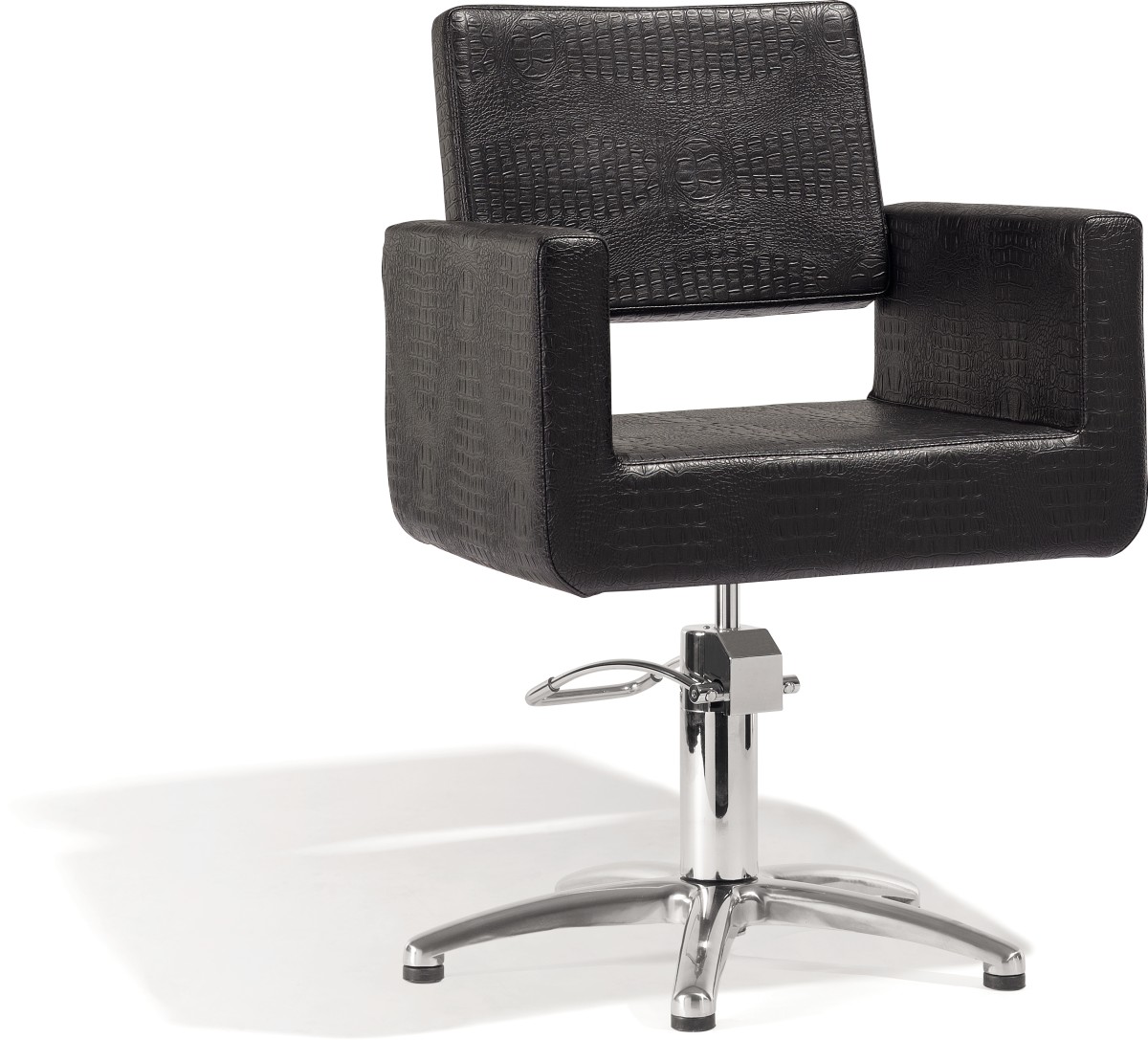  Sibel Felicitas Styling Chair Croco Black / 5-Star-Base 