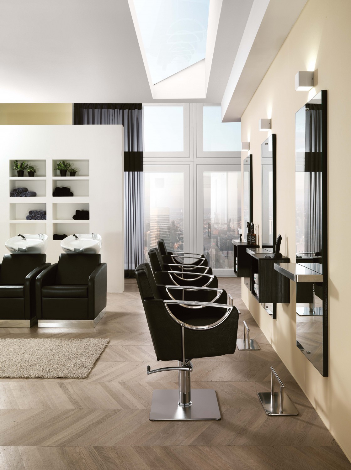 XanitaliaPro Hair Crown Hairdressing Chair 