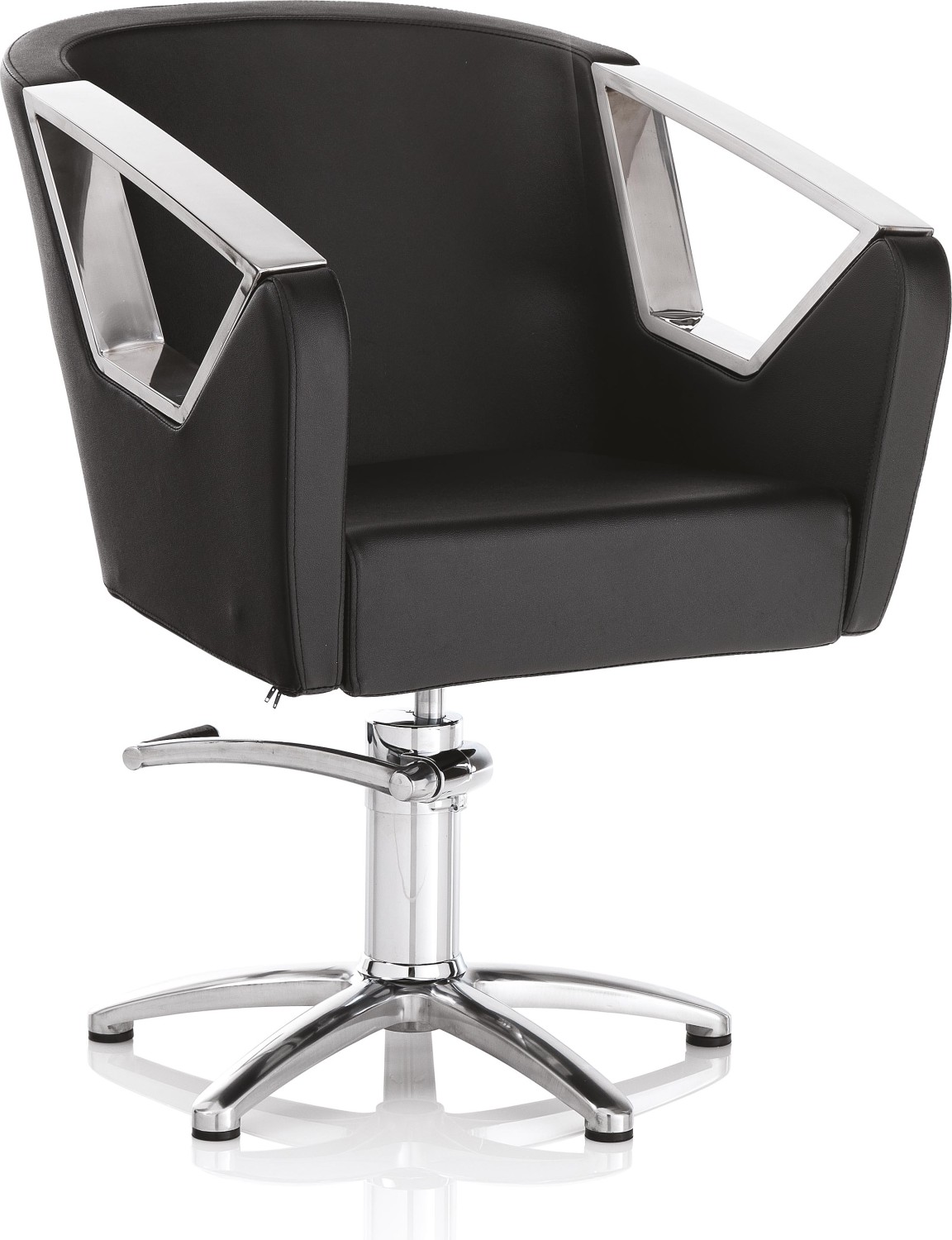  XanitaliaPro Hair astra black hairdressing chair star-shaped base 