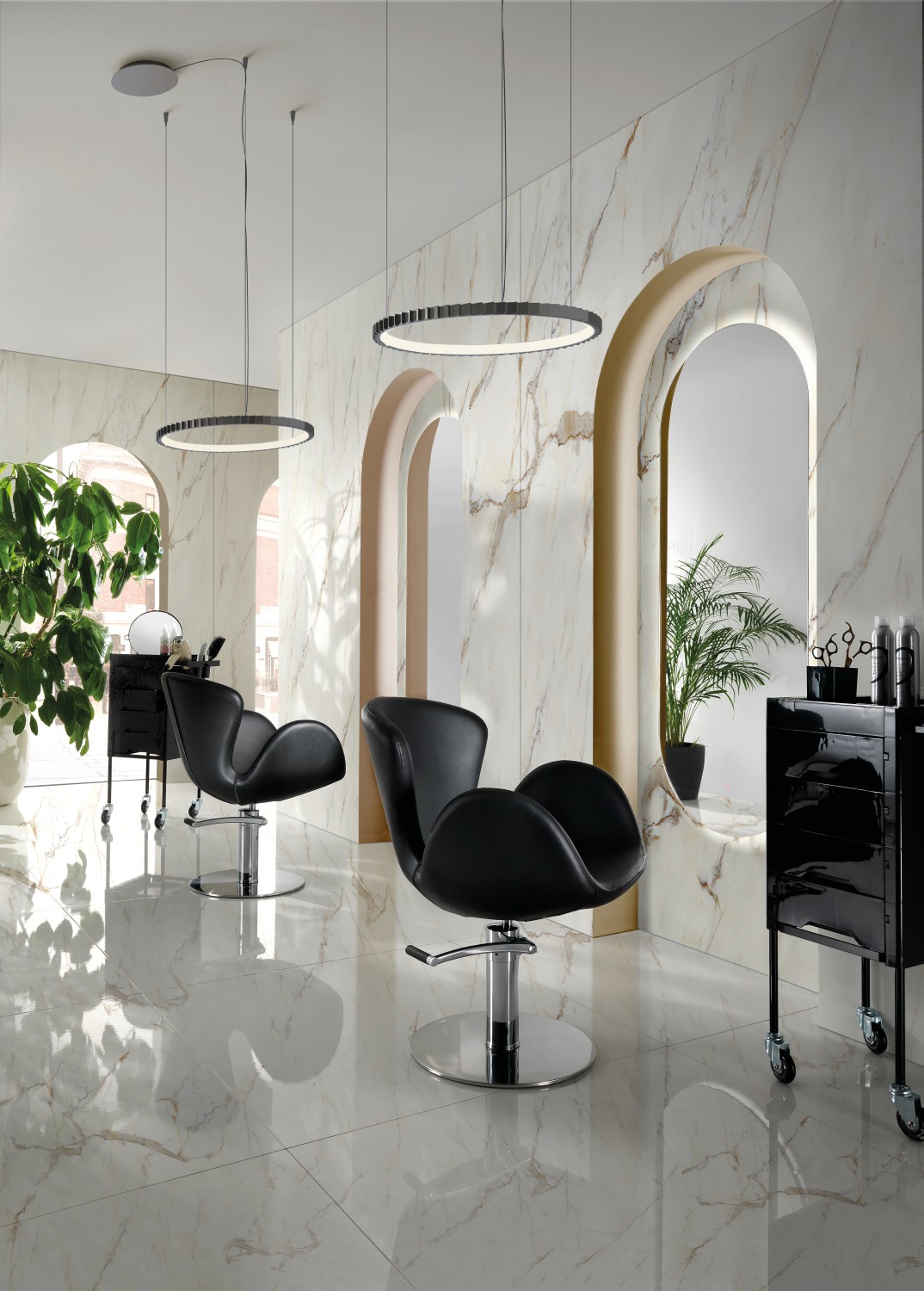  XanitaliaPro Hair Charlotte with round base 