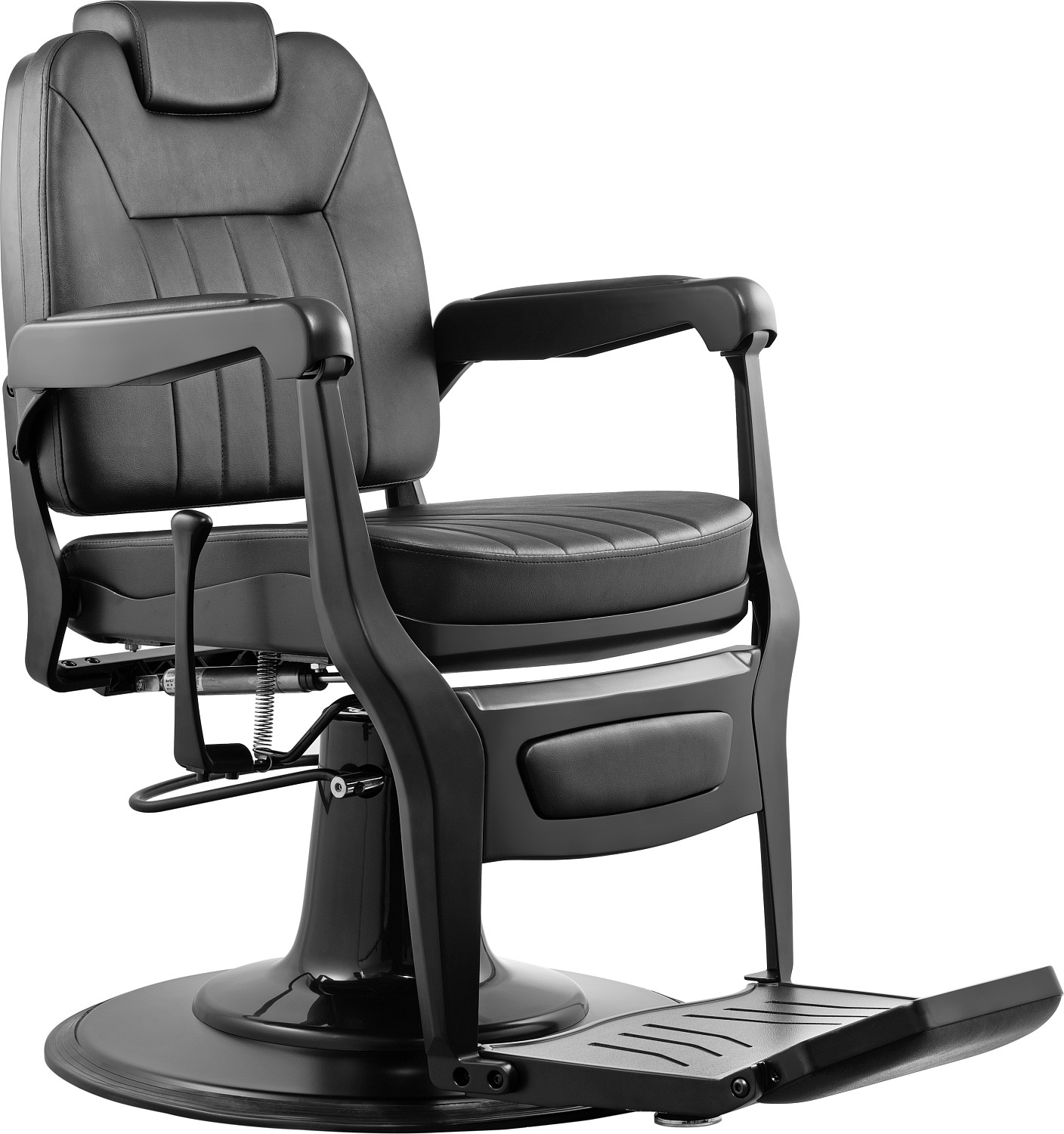  Hairway Barber Chair Nero Black 