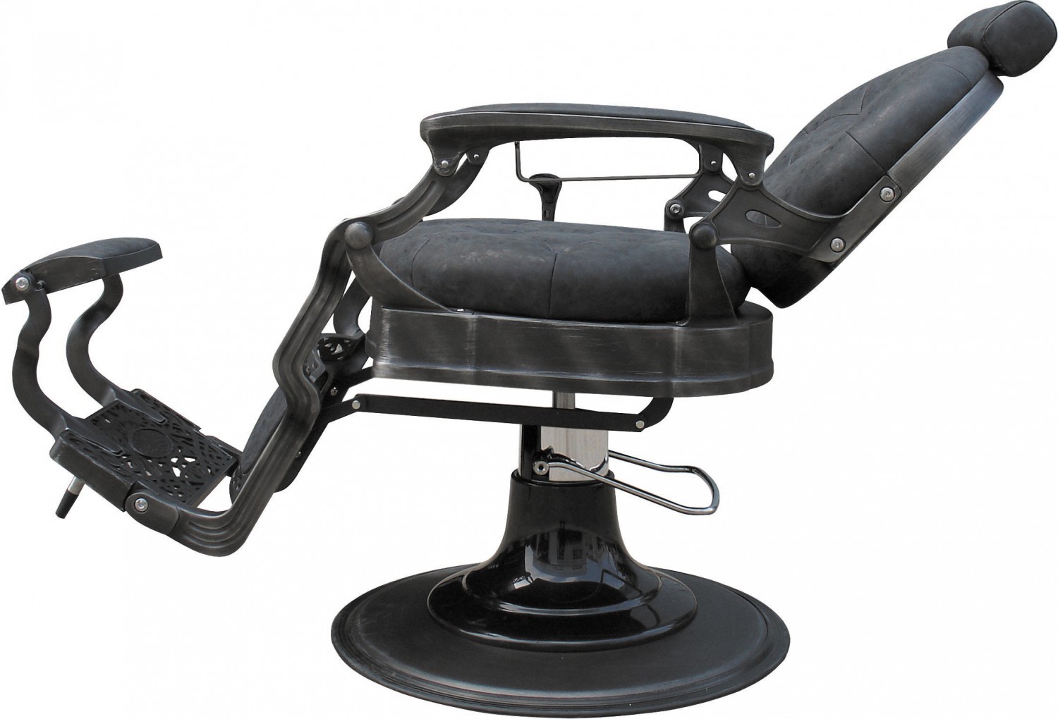  Barburys Barber Chair Malone in Retro Black Outer Material by Sibel 
