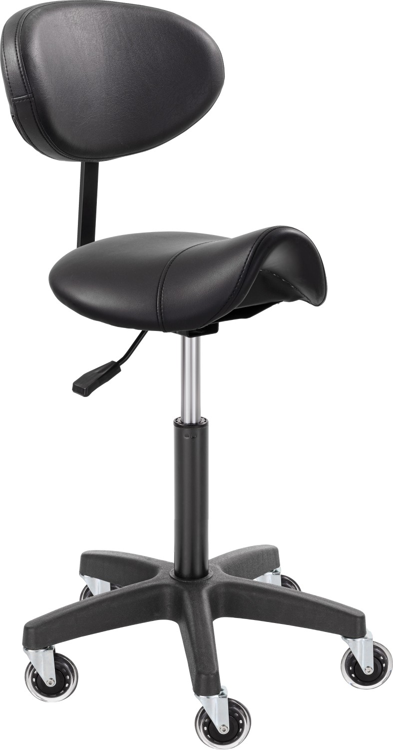  XanitaliaPro Ideal Pro Saddle Stool With Backrest M 