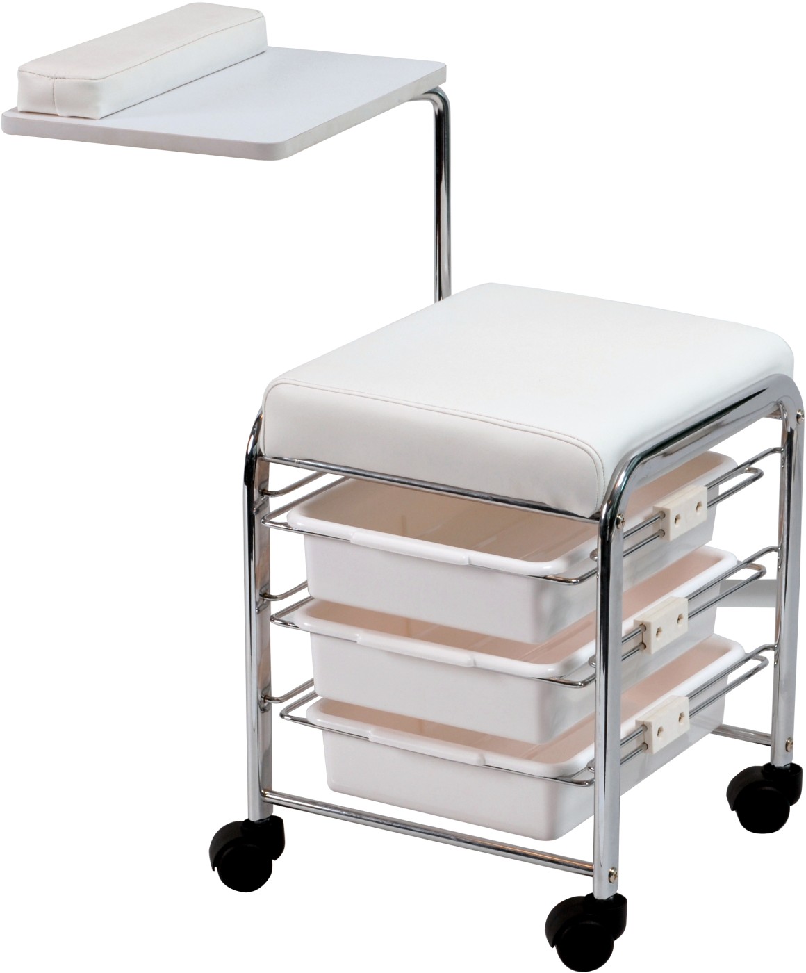  Sibel Mich&egrave;le Manicure service trolley White 
