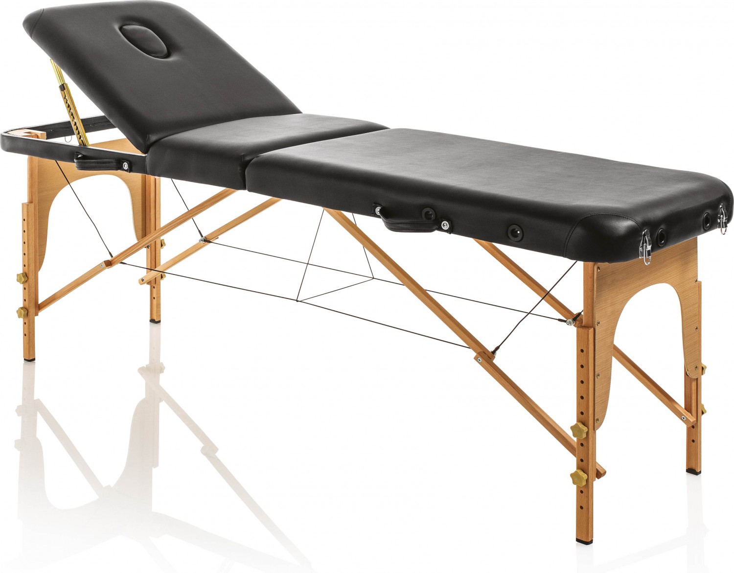 XanitaliaPro Master Confort Wood Portable massage table black 