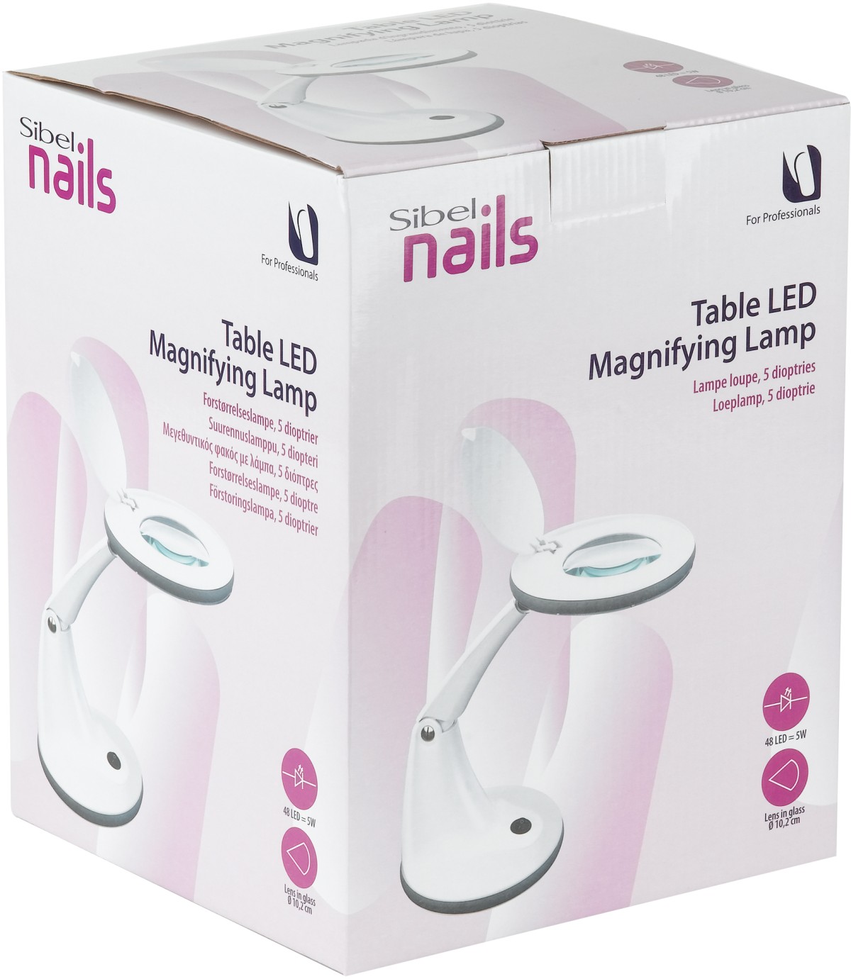  Sibel Table Magnifier Lamp for Precision Work / Cosmetics 
