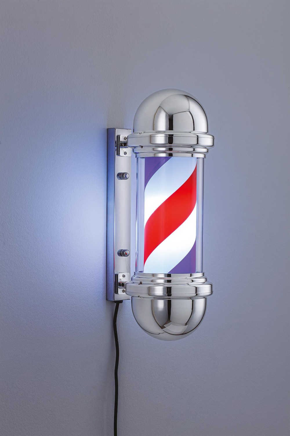  XanitaliaPro Barber Indoor Illuminating Barber’s Sign Silver 