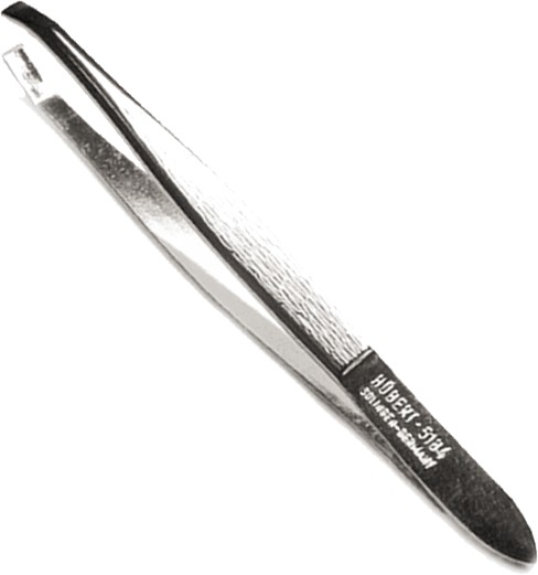  Hairway Tweezer Bent 77 mm 