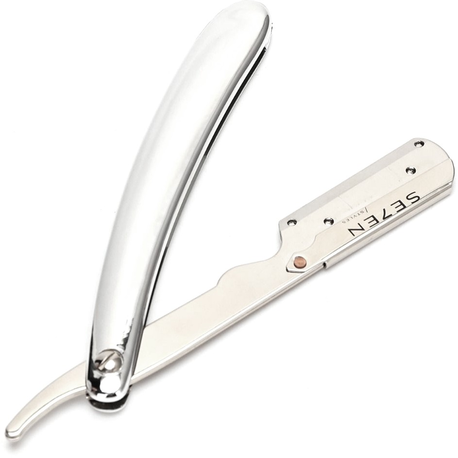  Se7en Styles Silver Barber Razor 