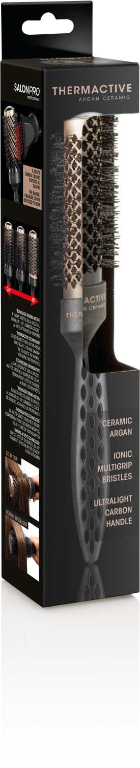  XanitaliaPro Thermactive Carbon Argan Magic Thermalbrush 