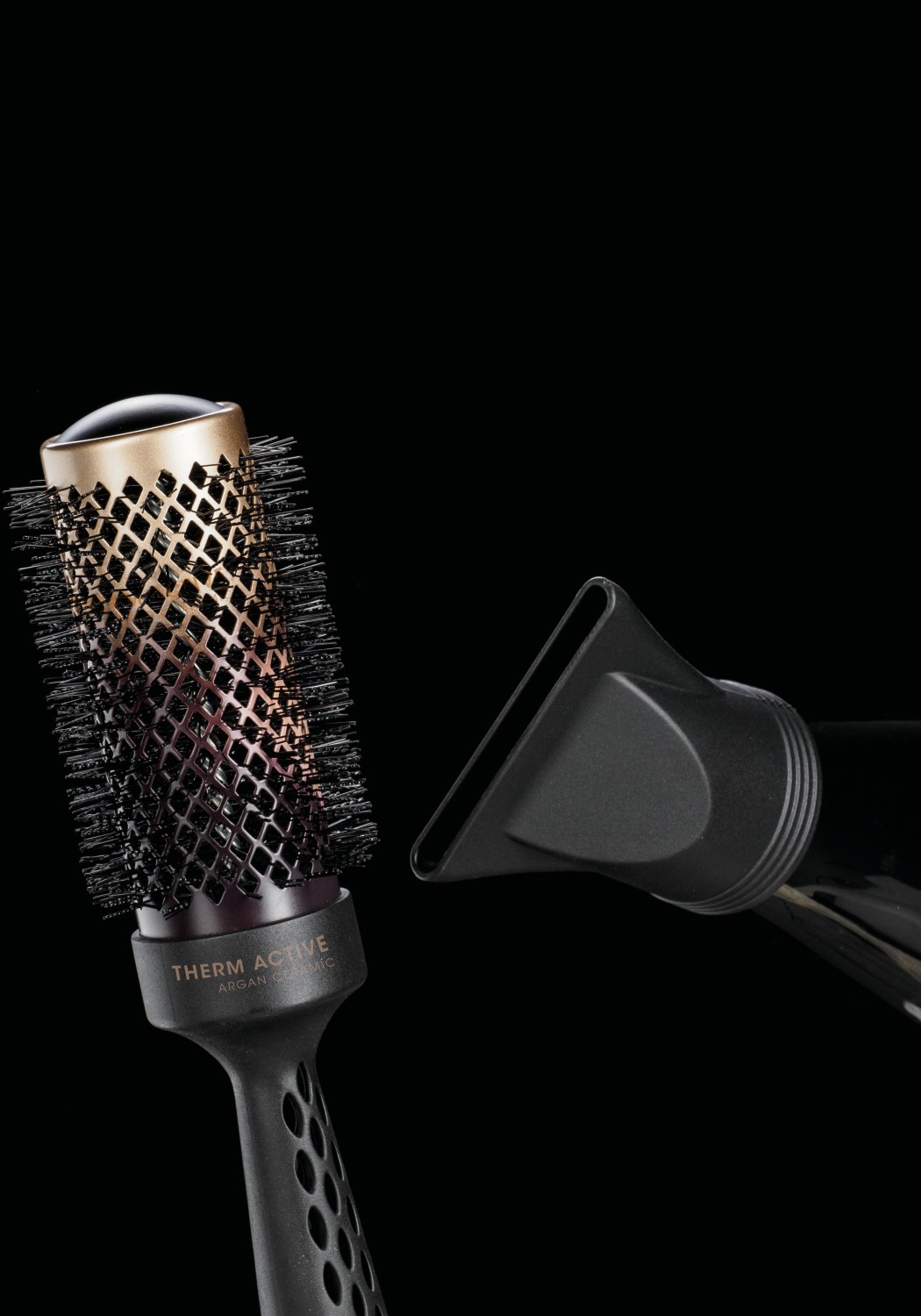  XanitaliaPro Thermactive Carbon Argan Magic Thermalbrush 