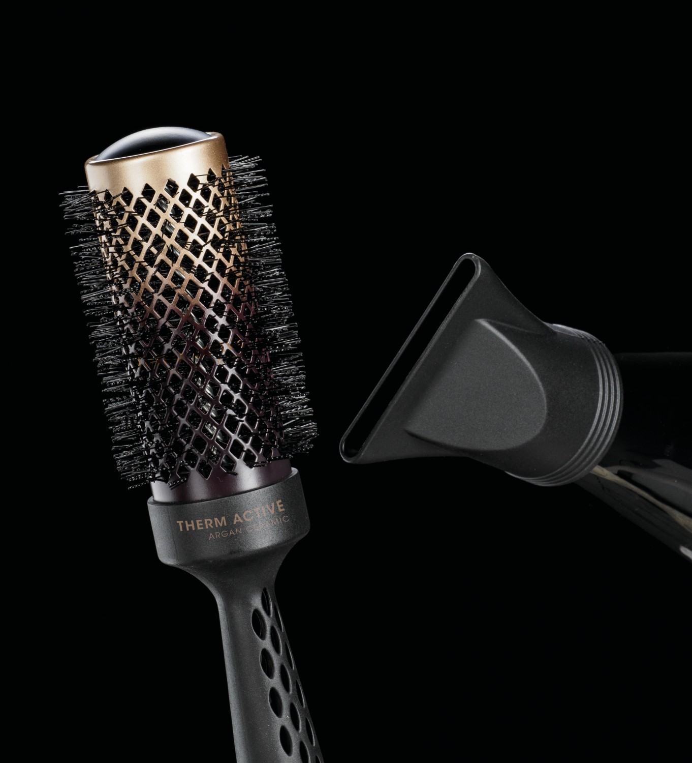  XanitaliaPro Thermactive Carbon Argan Magic Thermalbrush 