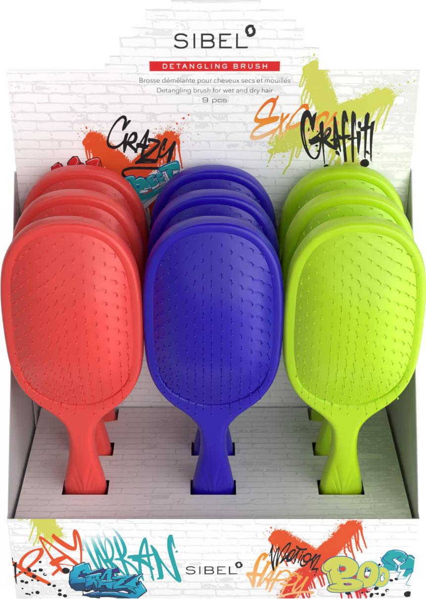 Sibel Wet Brush Graffiti FW25 Set of 9 