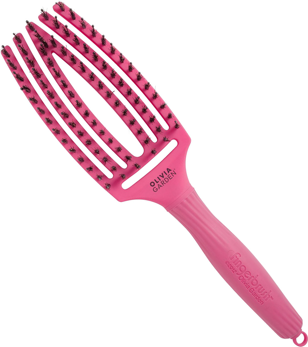  Olivia Garden Fingerbrush Combo Medium Hot Pink 
