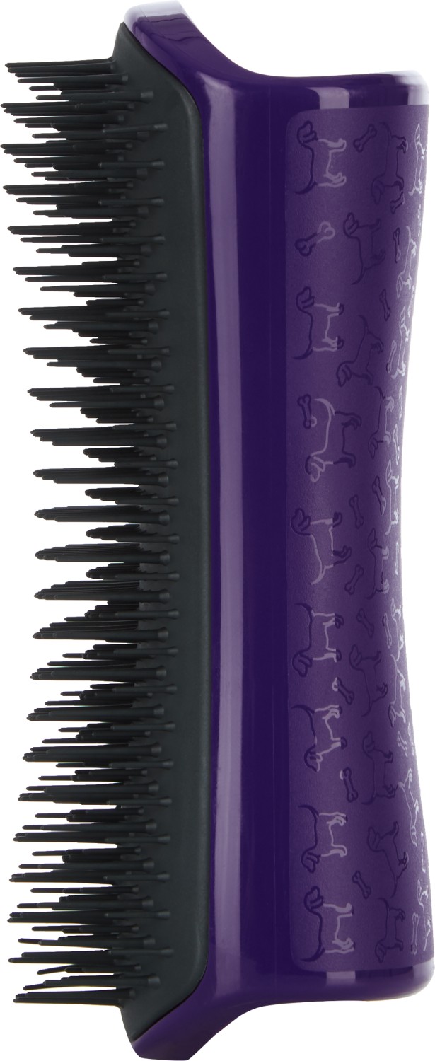  Tangle Teezer Pet Teezer Deshedding Black Purple 