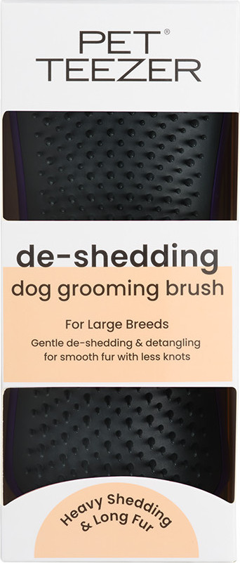  Tangle Teezer Pet Teezer Deshedding Black Purple 