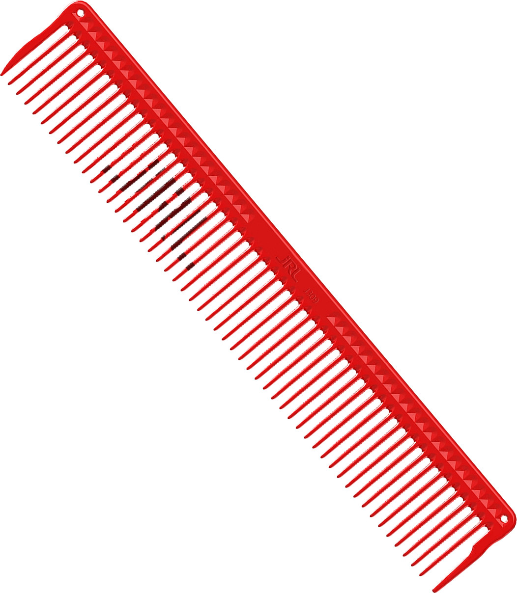  JRL Hair-cutting Comb 8.8" Red 